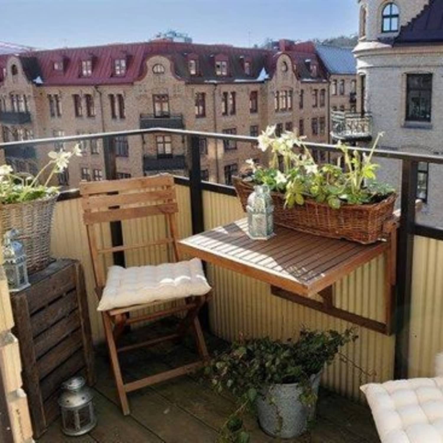 Small balcony sale dining set