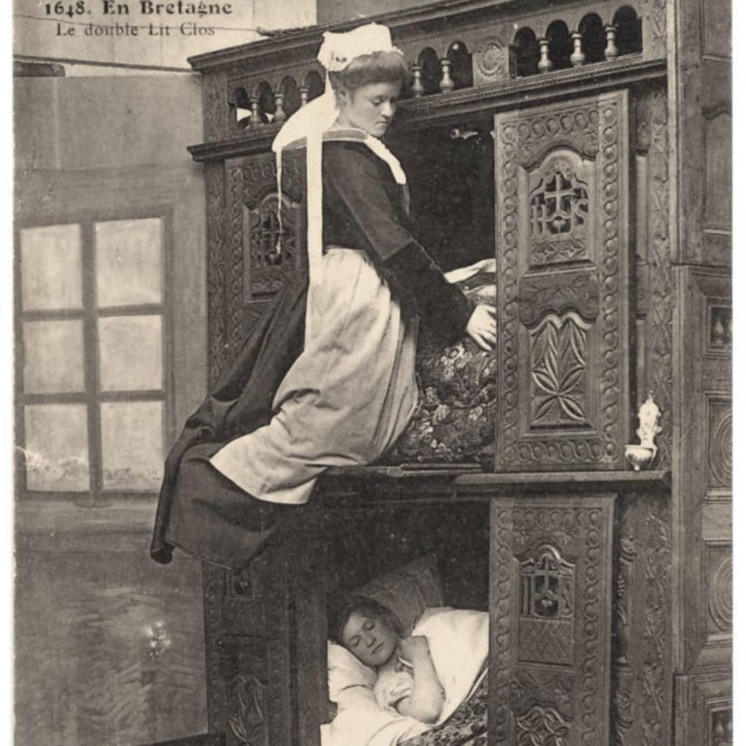 Medieval box bed deals