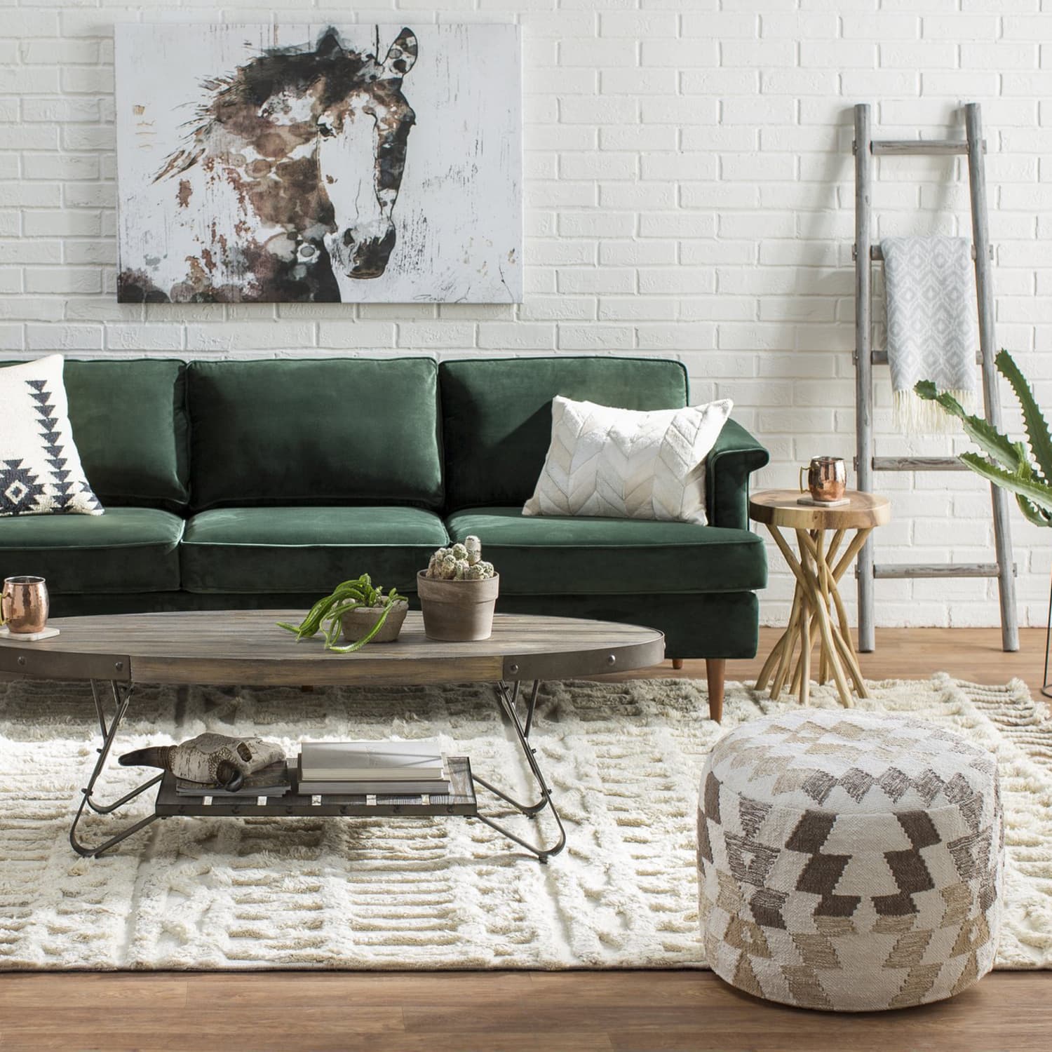 Joss and main clearance blue velvet couch