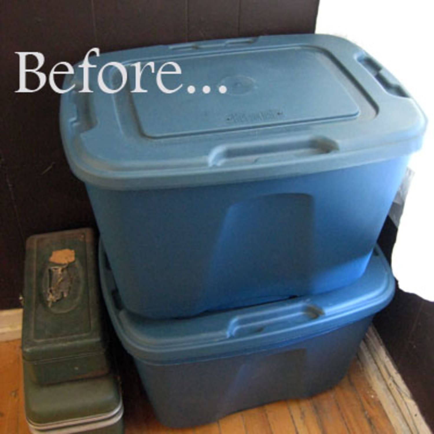 Pretty plastic storage boxes on sale