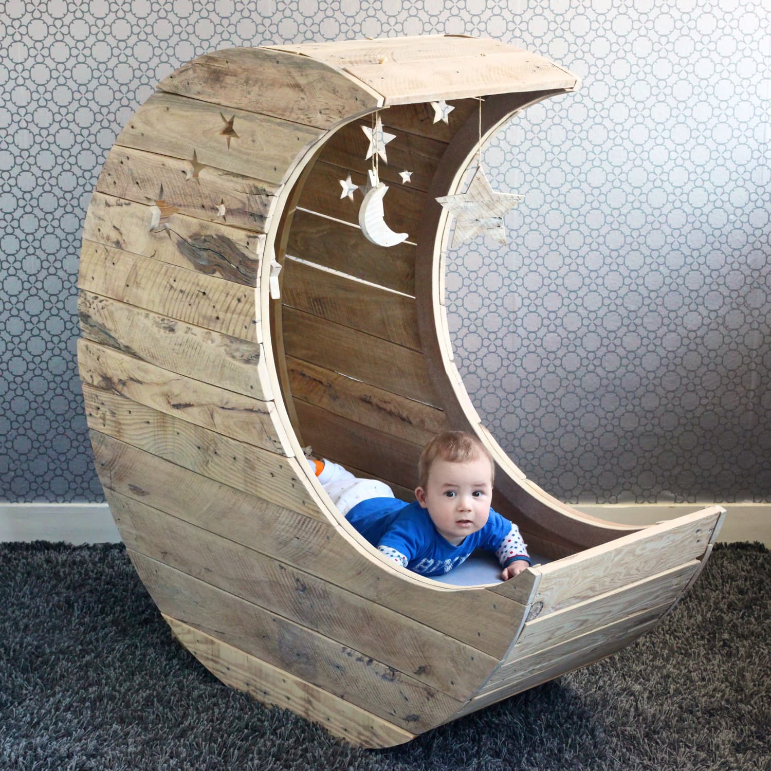 Build Your Own Beautiful Moon Cradle Apartment Therapy