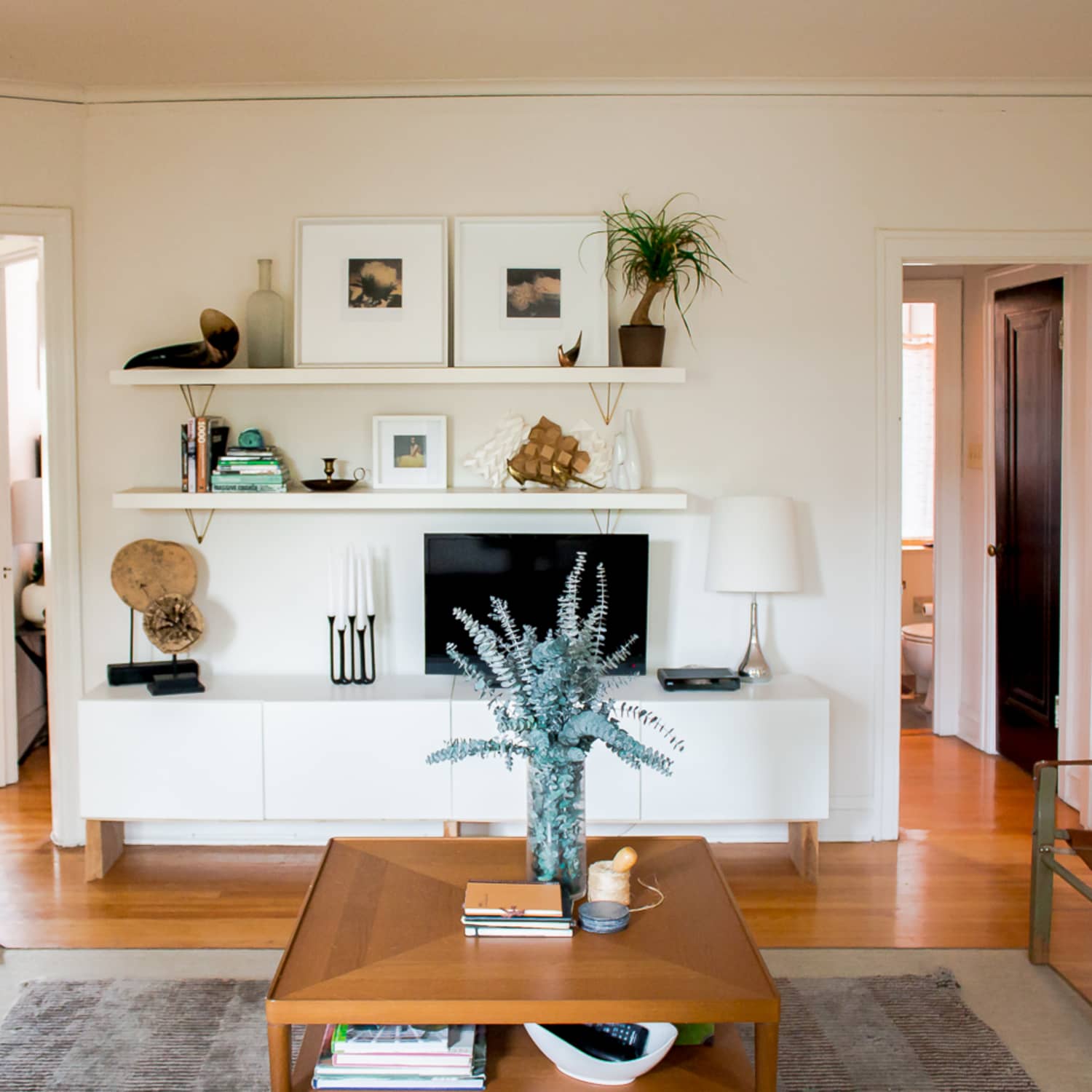 Wall Shelving Budget Living Room Storage Under 100 Apartment