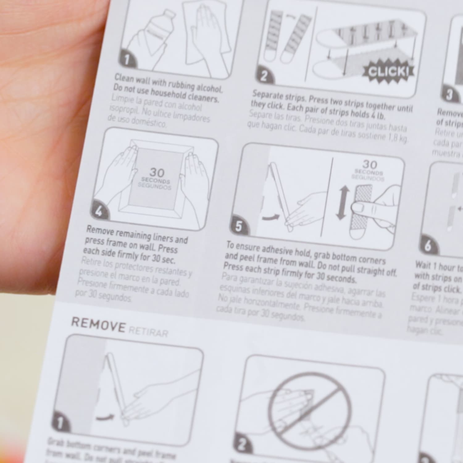 Using command best sale strips
