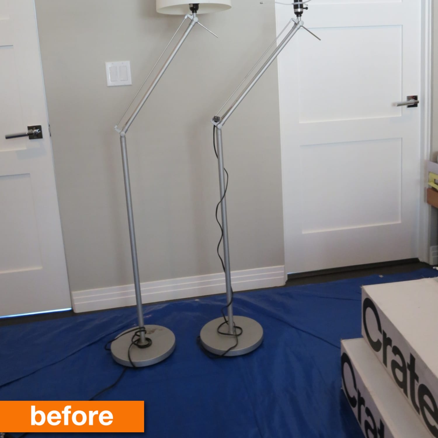 Floor lamp shop hack