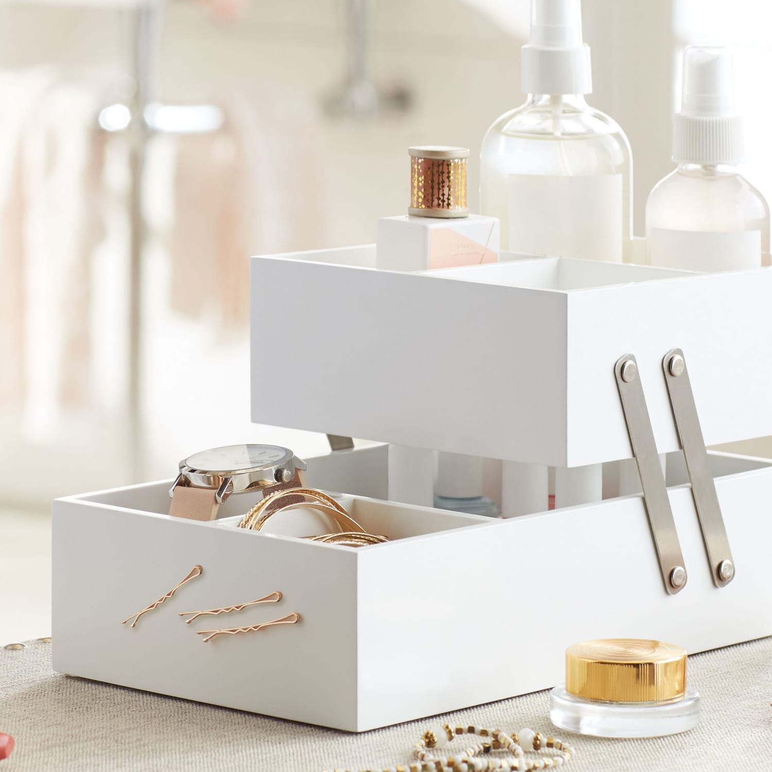 The Best Makeup Organizers of 2022 Acrylic Rotating Glass