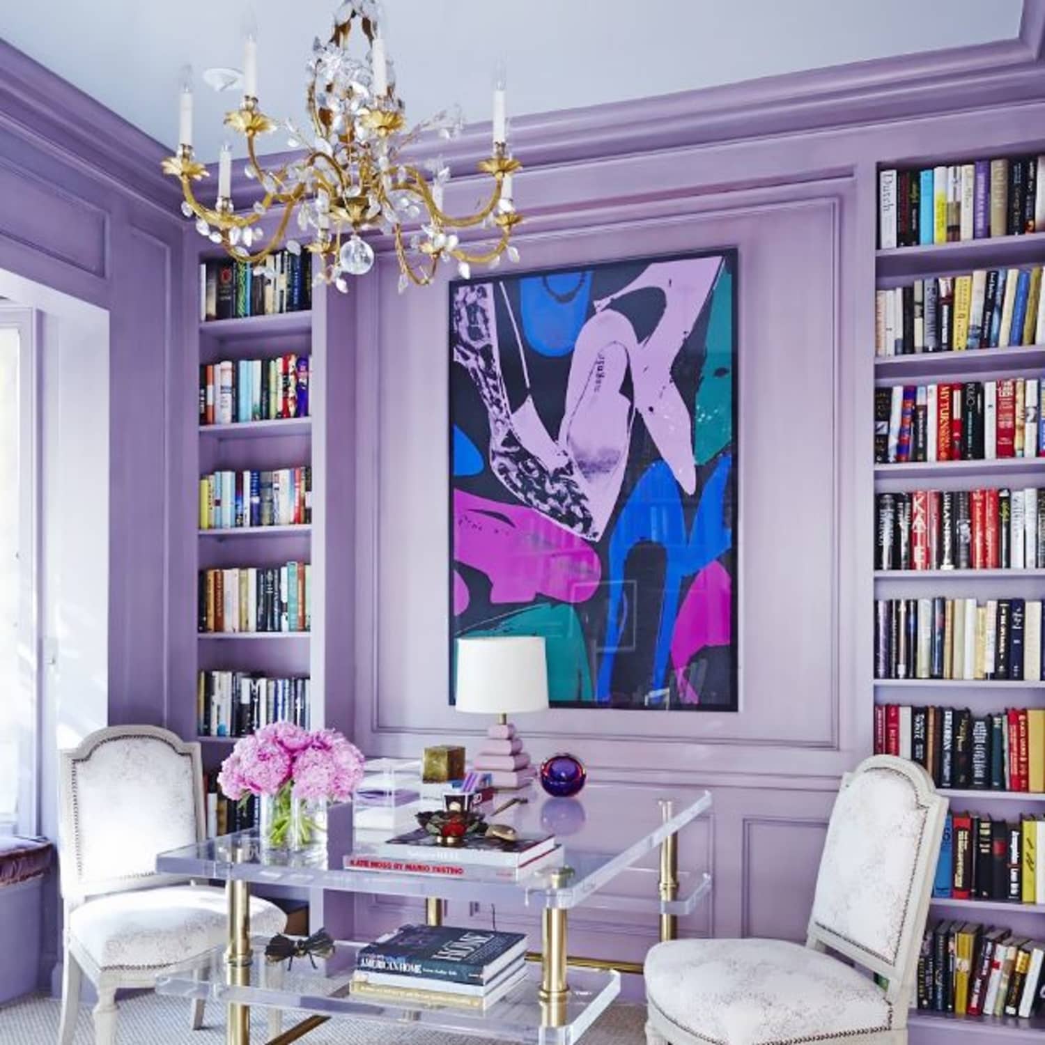 Light purple living room hot sale