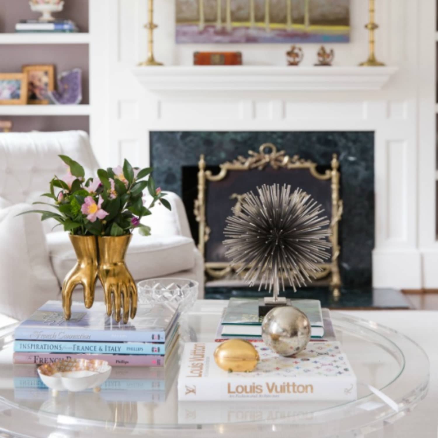 Ideas For How to Style a Round Coffee Table Apartment Therapy