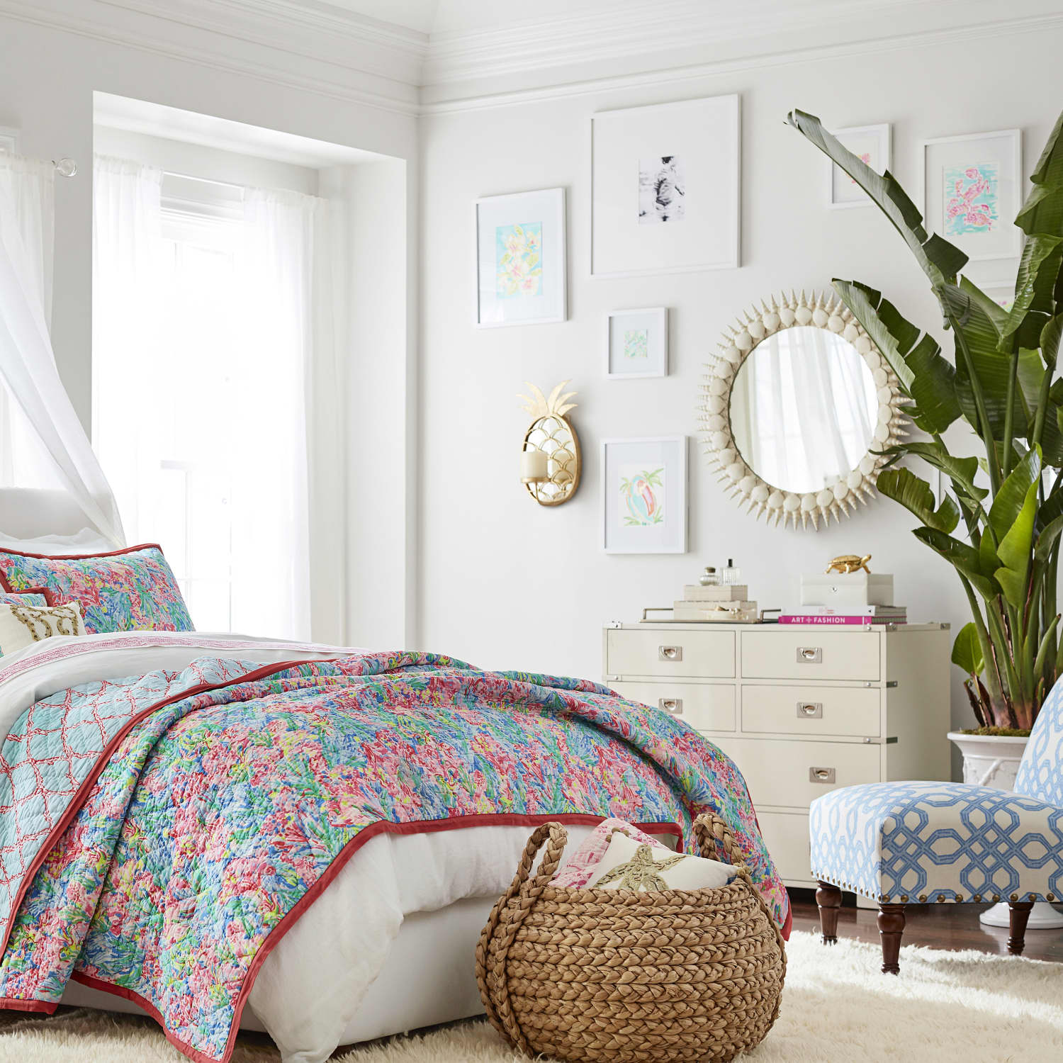 Lilly pulitzer pillows pottery barn top