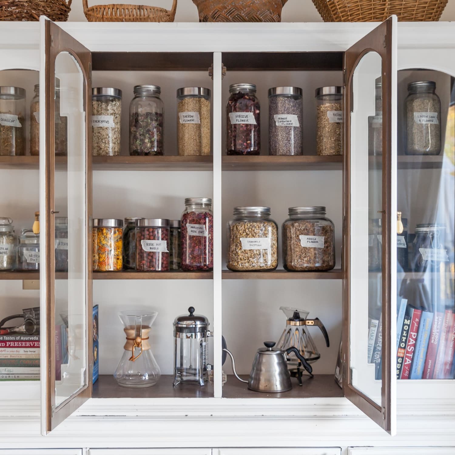 Pantry hutch for kitchen outlet