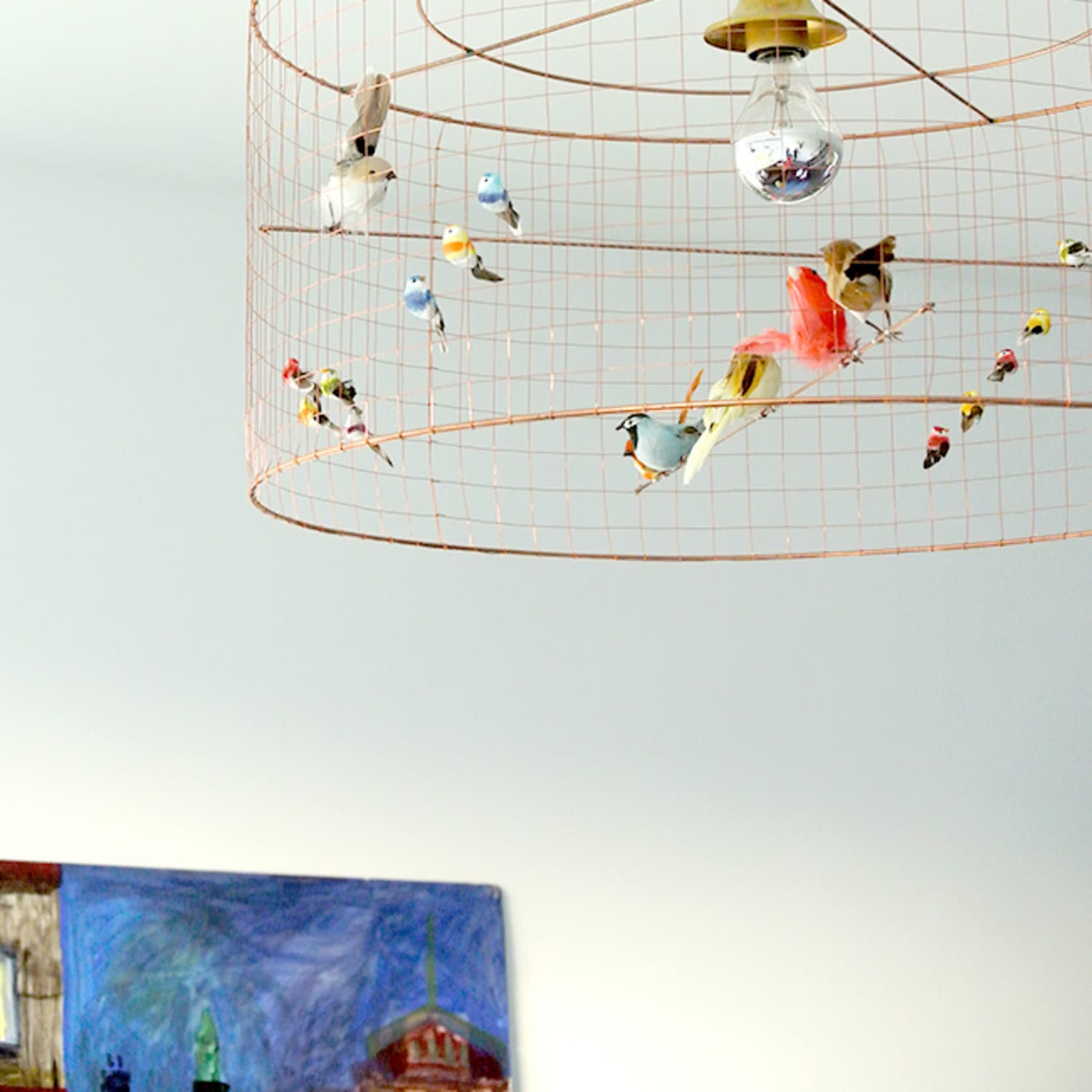 Volieres birdcage lamp deals