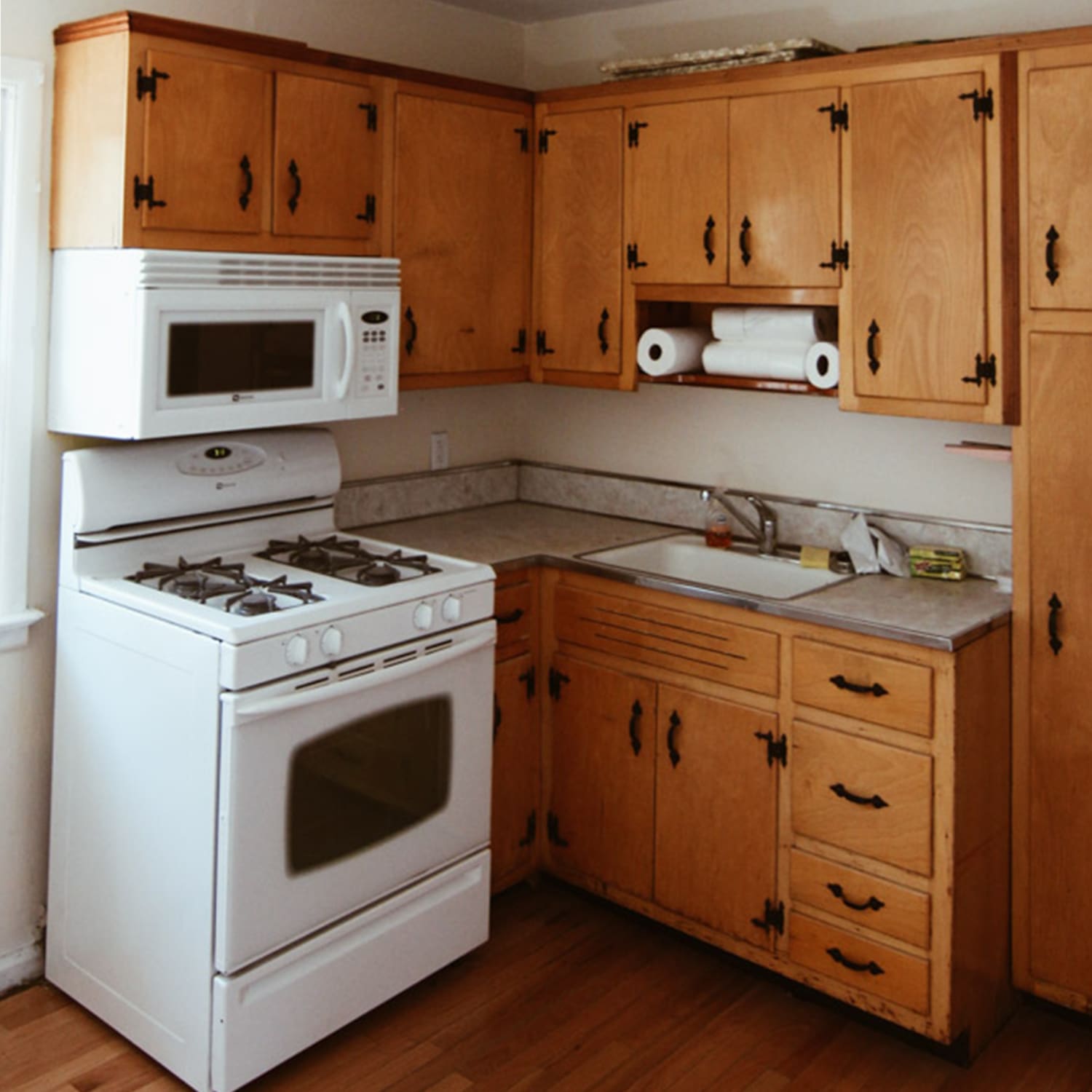 Old wooden cabinets deals