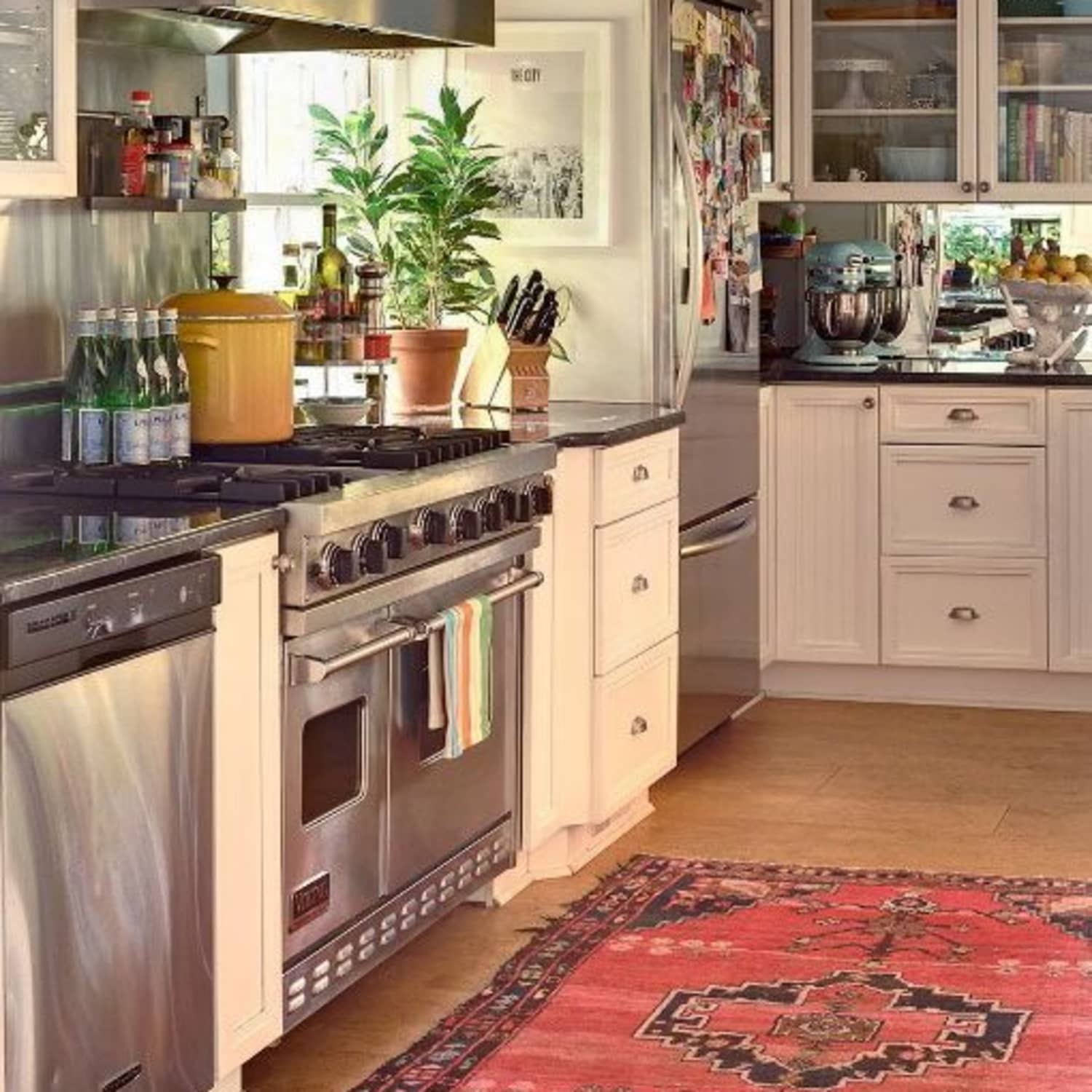 Oriental runner sales in kitchen