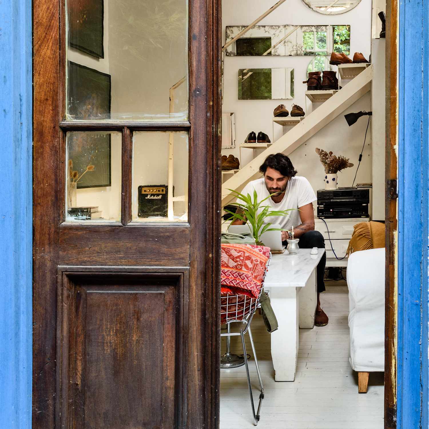 House Tour: An All-White Buenos Aires Home | Apartment Therapy
