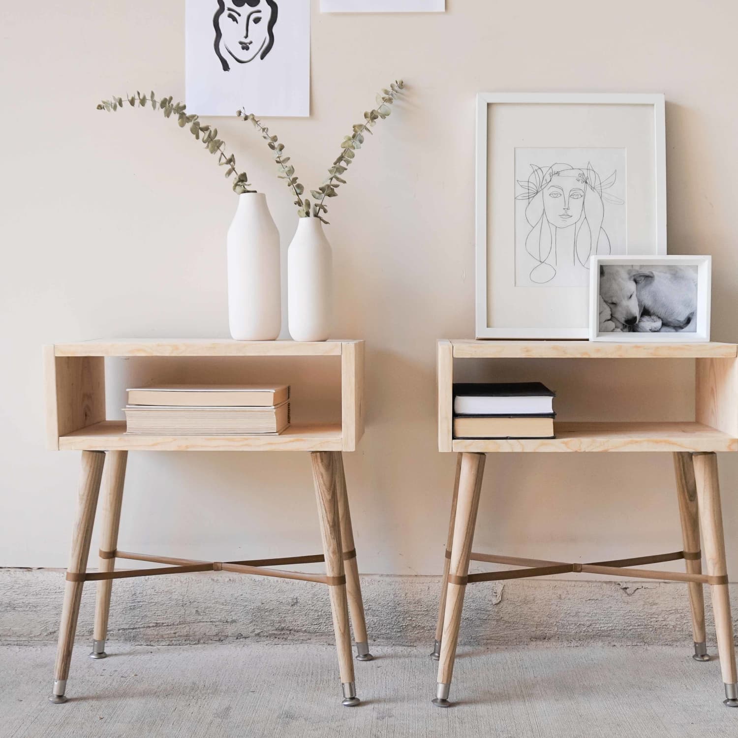Cheap diy shop nightstand