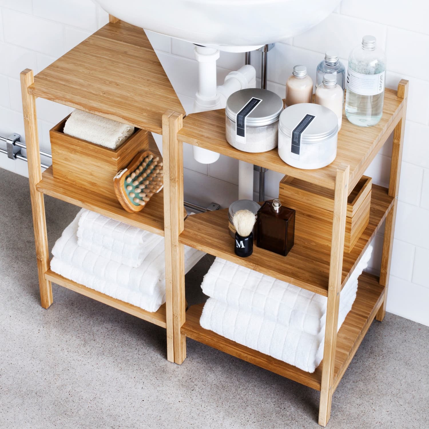 6 Genius Ways to Organize Under the Sink Apartment Therapy