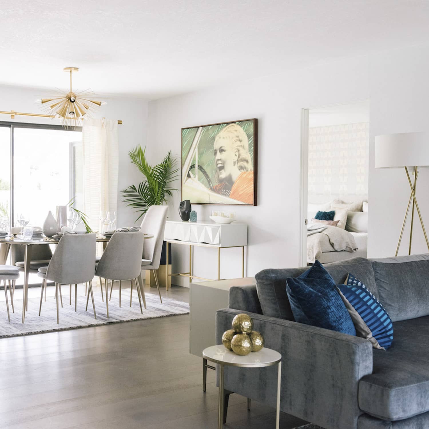 West Elm Sputnik Coffee Table