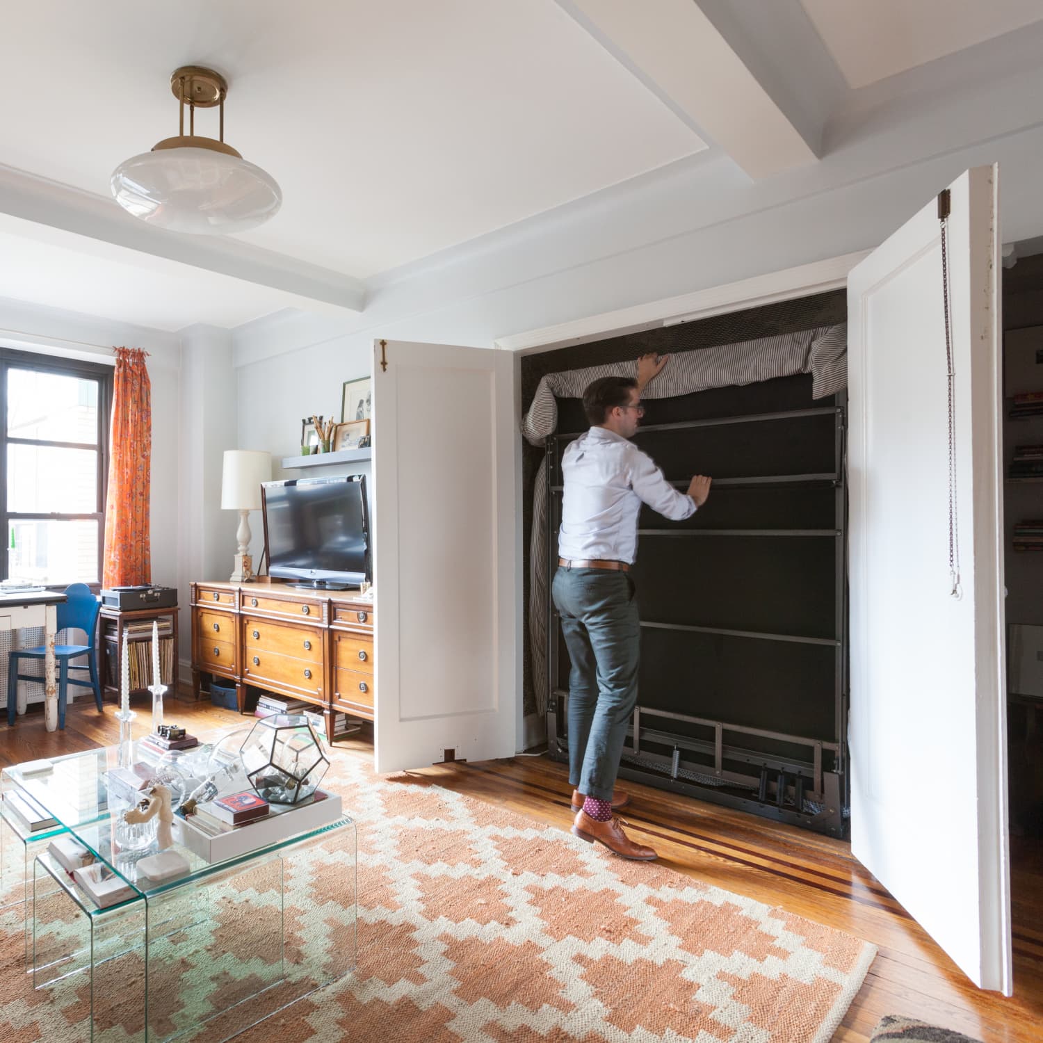 Ceiling sales murphy bed