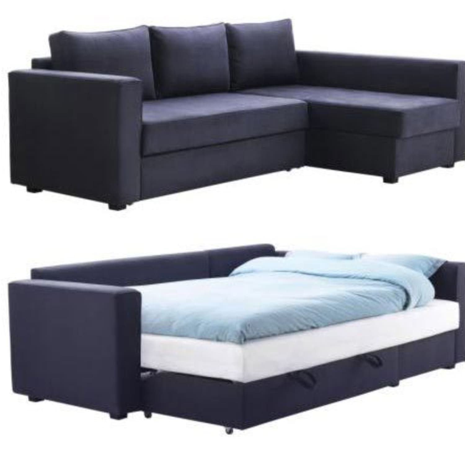 MANSTAD Sectional Sofa Bed Storage from IKEA Apartment Therapy