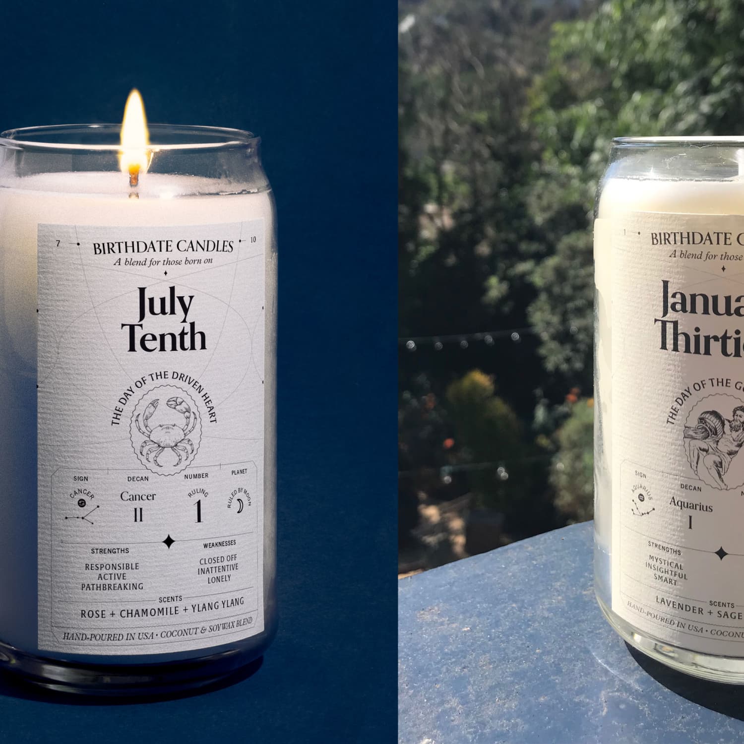 Zodiac candles shop