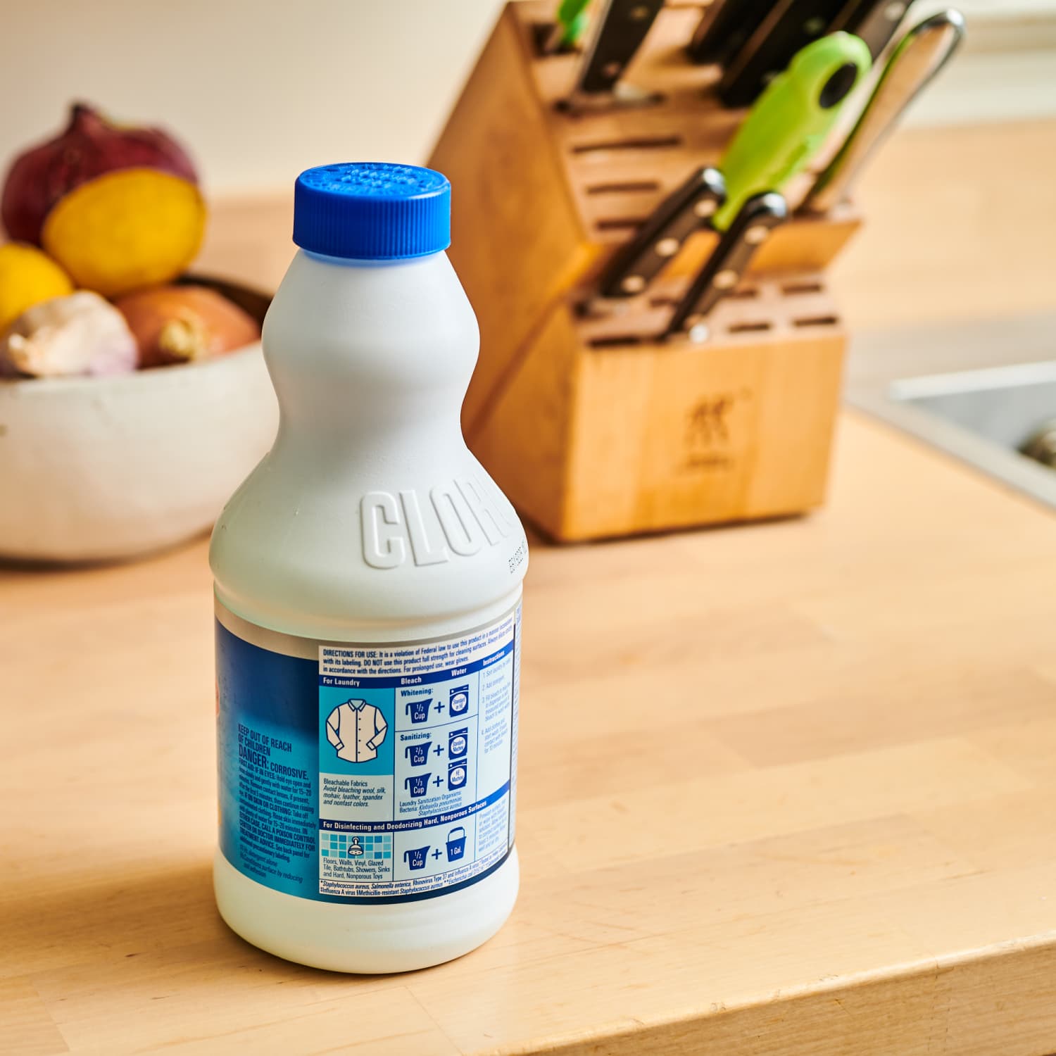 How to get rid shop of rust stain