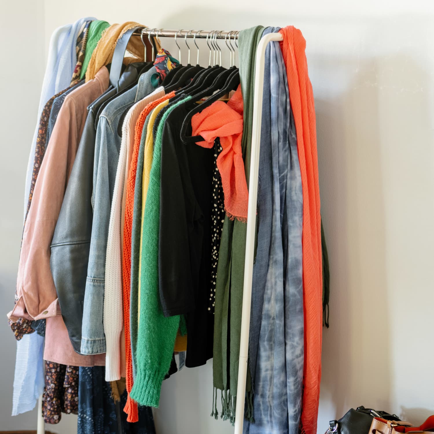 Scarf storage in closet best sale