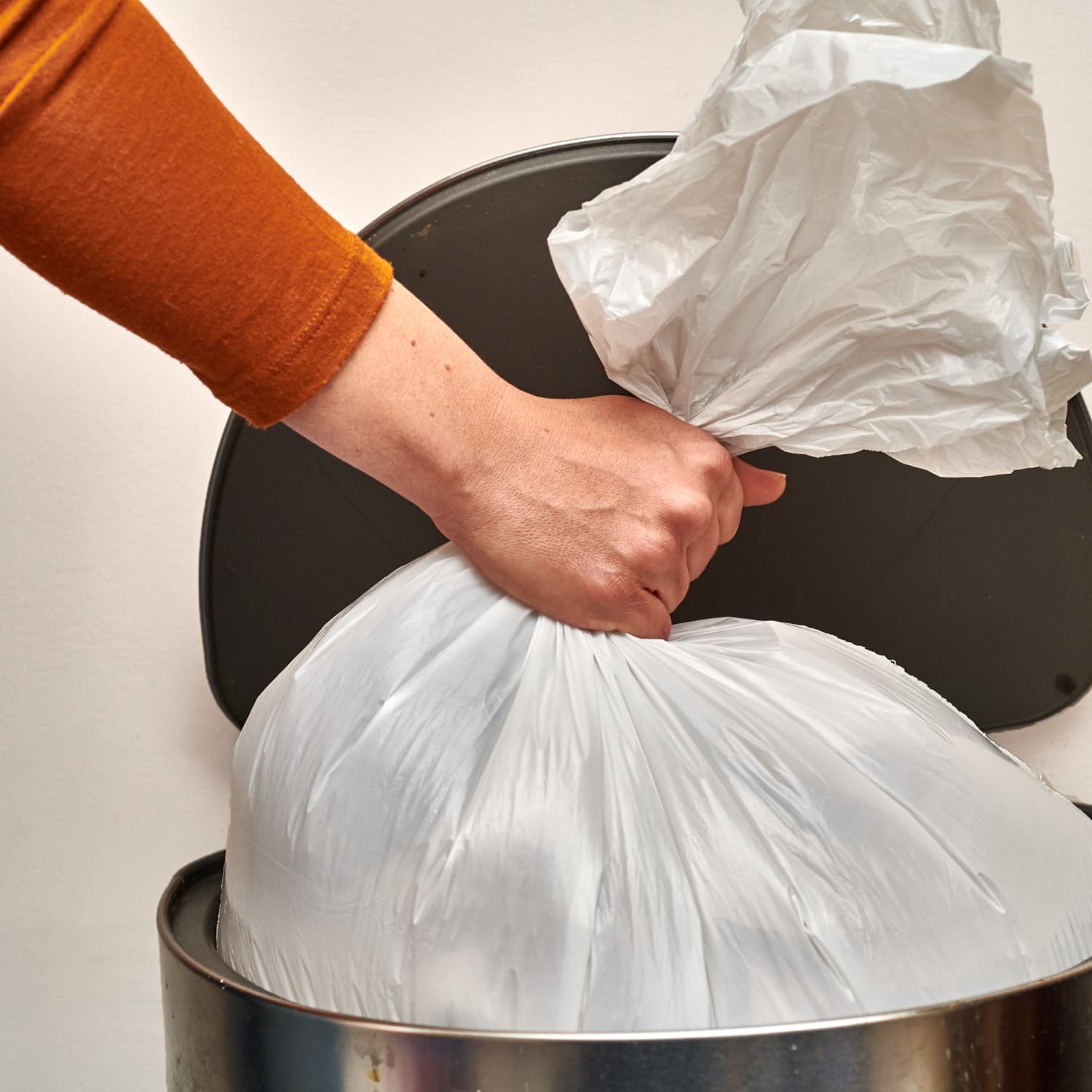 Trash bag storage new arrivals