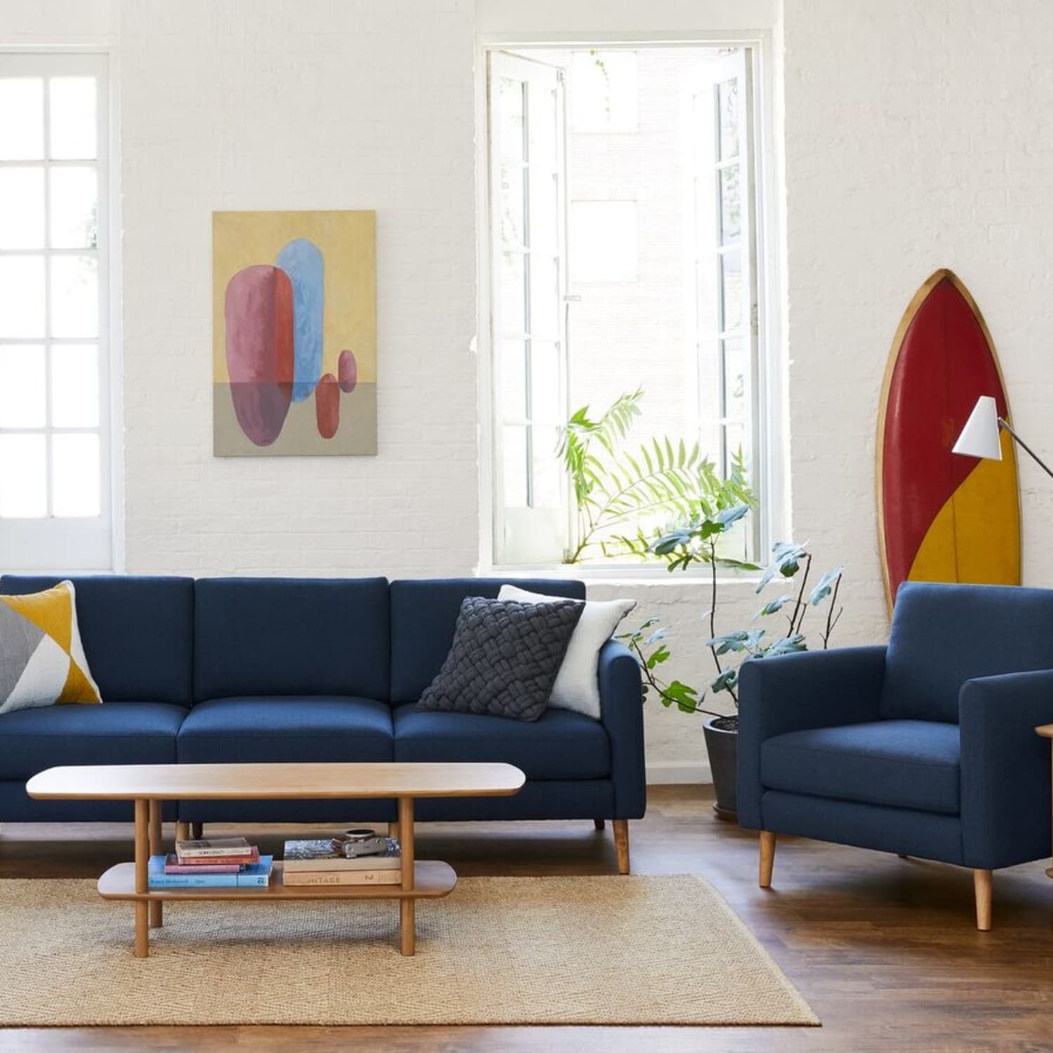 Burrow couch cheap cat scratch