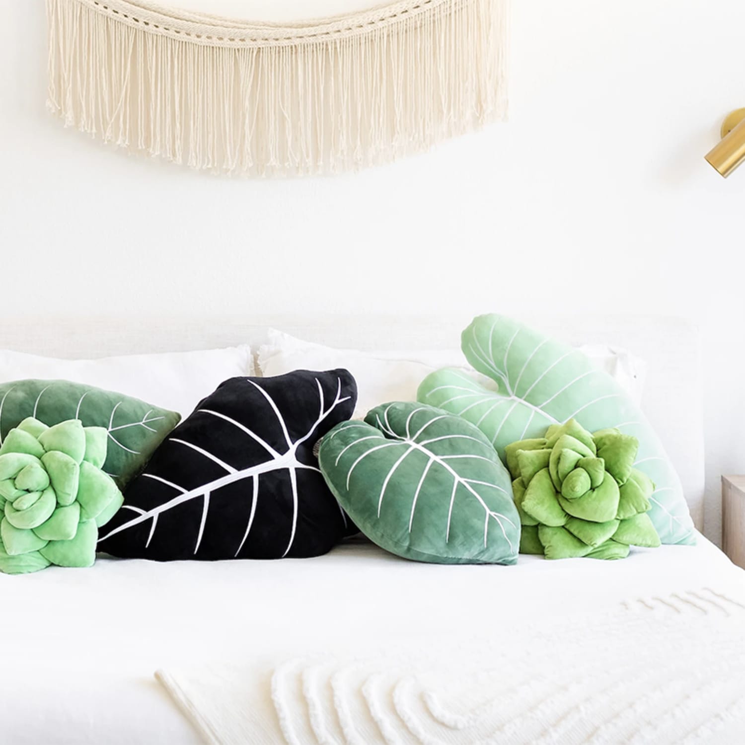Green Philosophy Co. Pillow Review Plant Lover Gifts Apartment Therapy