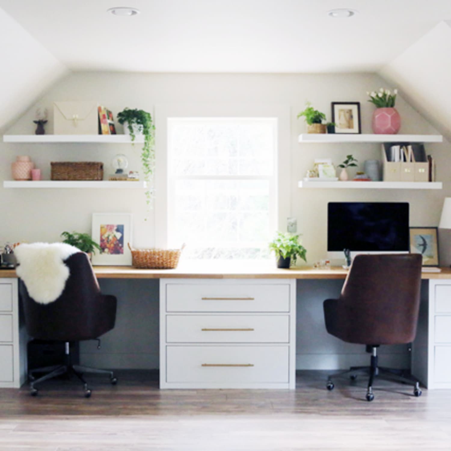 2 Desk Home Office Ideas to Double Your Productivity ...