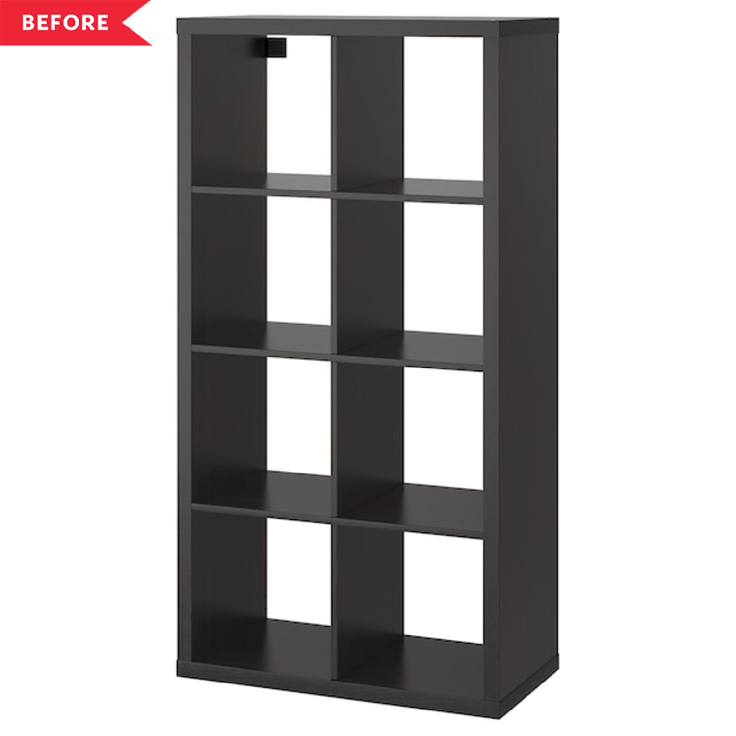 Farmhouse Style IKEA KALLAX Hack | Apartment Therapy