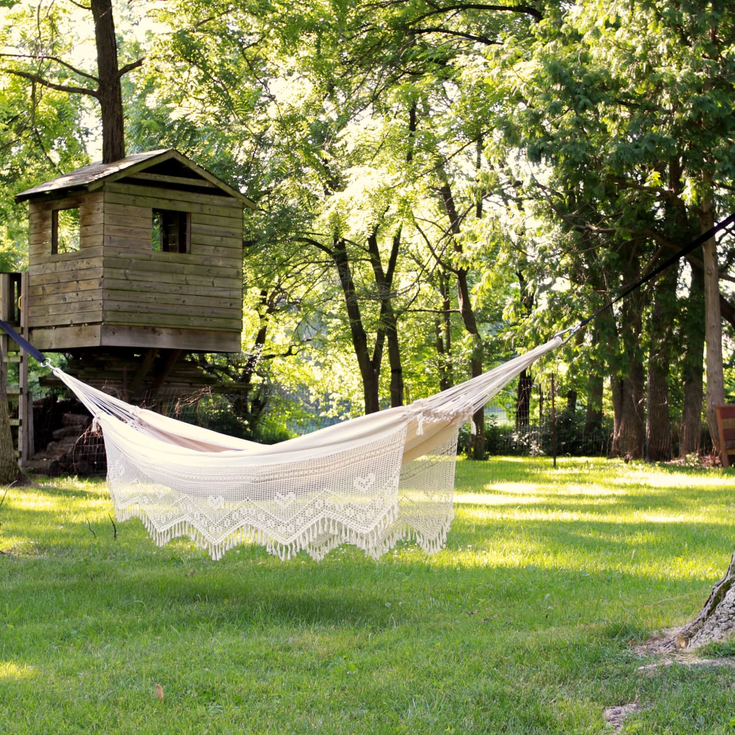 How to Hang a Hammock Apartment Therapy