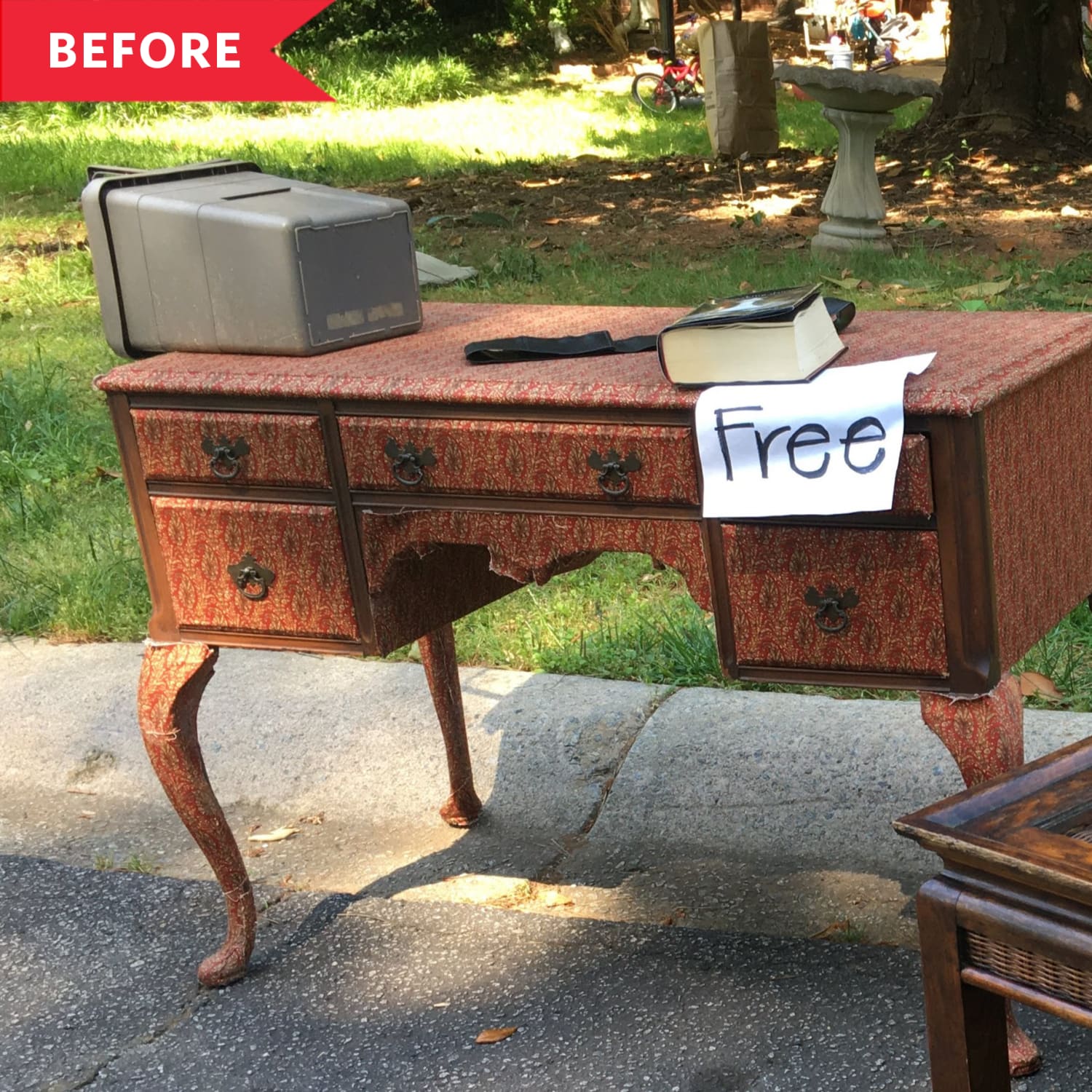 Queen Anne Vintage Desk Restoration Apartment Therapy