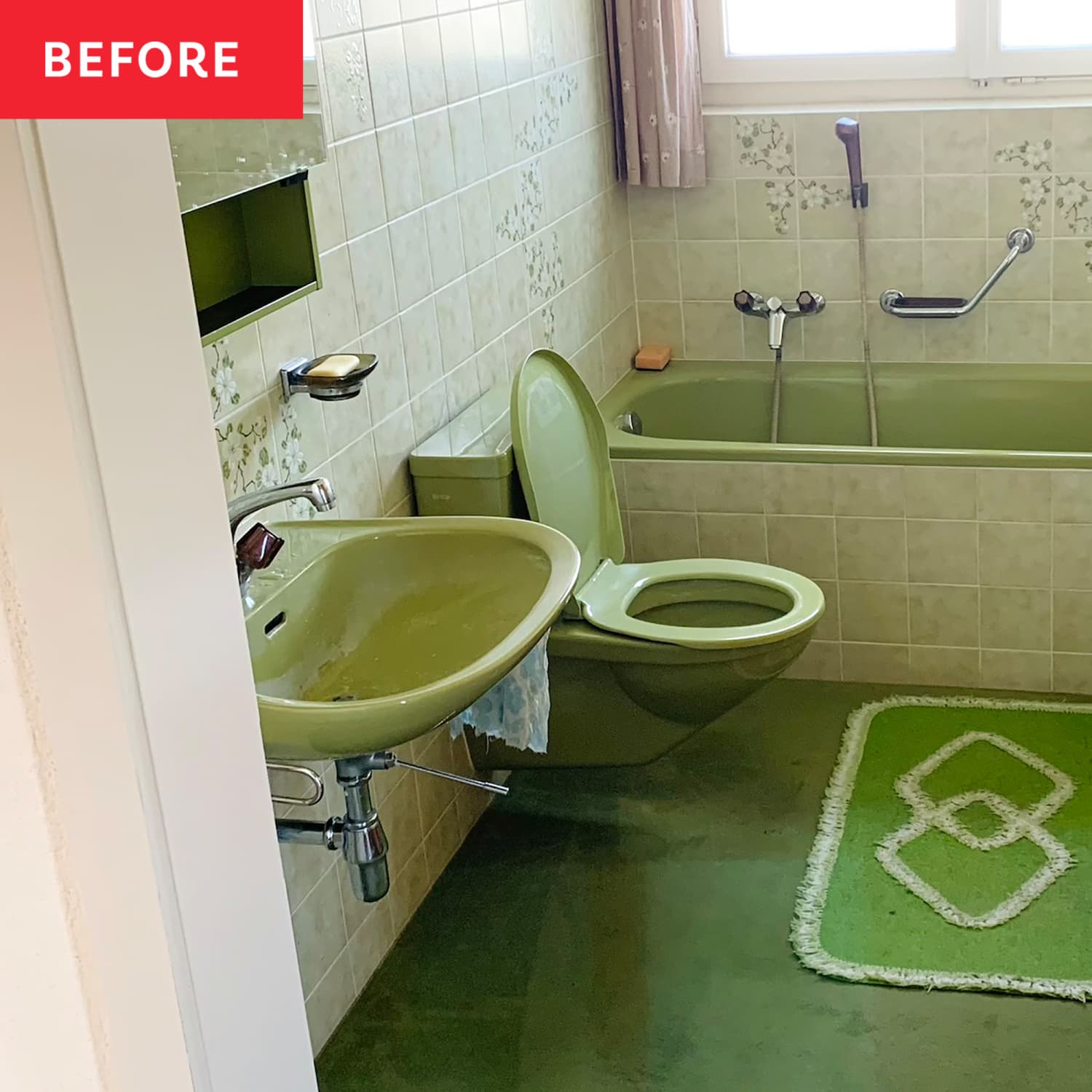 Green toilet sale