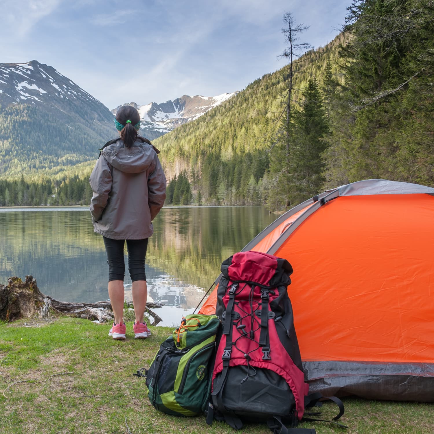 Rustic camping shop gear