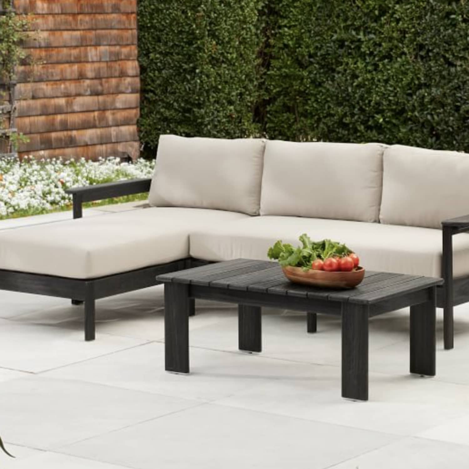 West elm outdoor deals seating