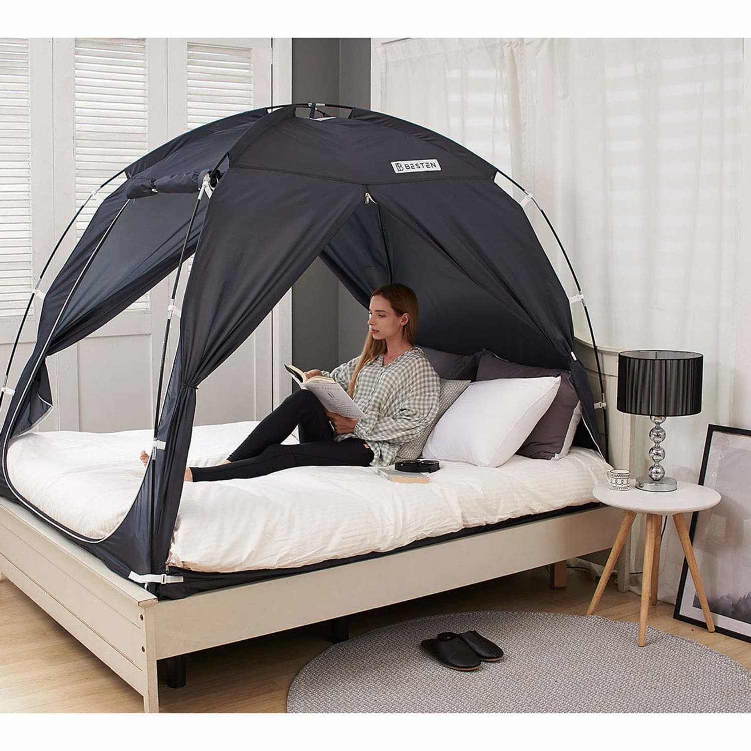 Bed tent queen top