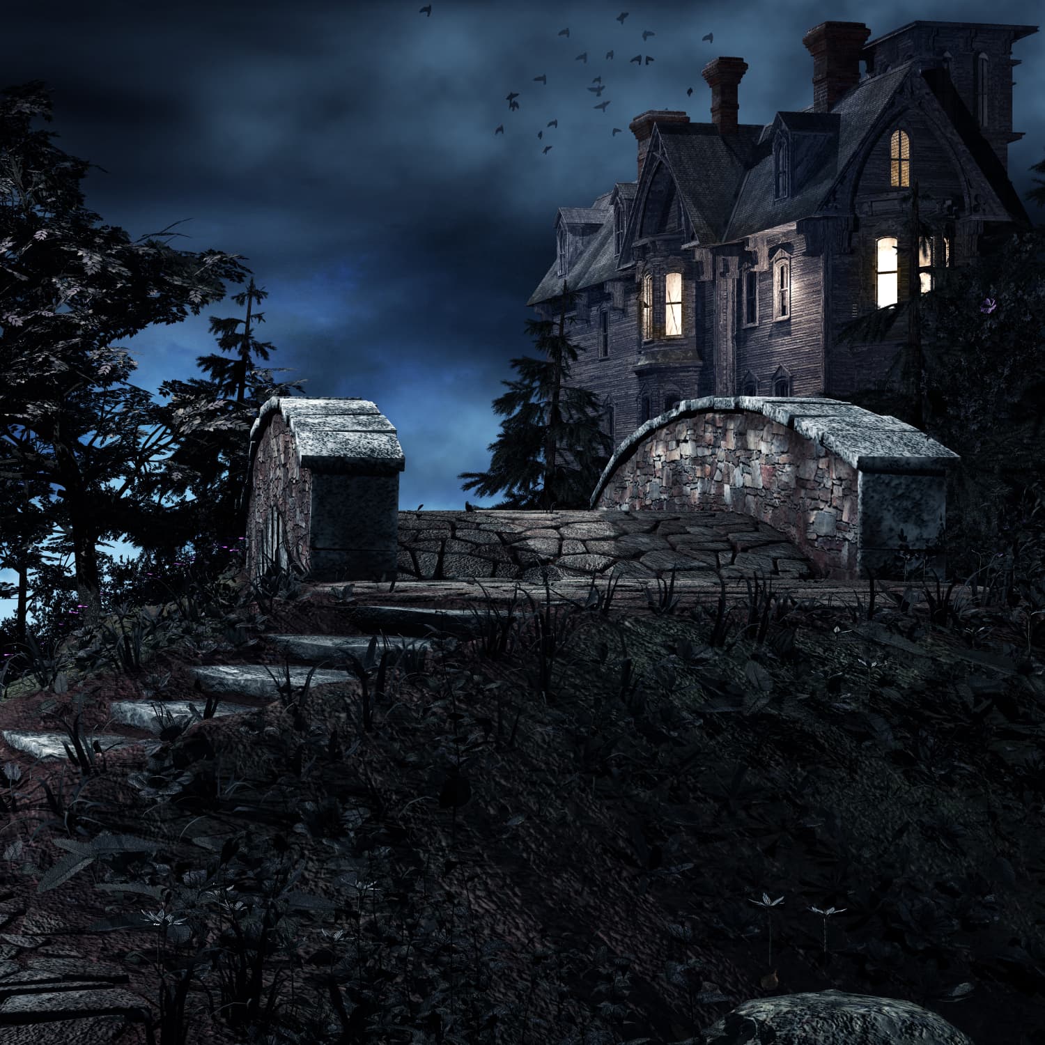 洋書 A Very Scary HAUNTED HOUSE A Very Scary Haunted House (Glows in the Dark): Barkan