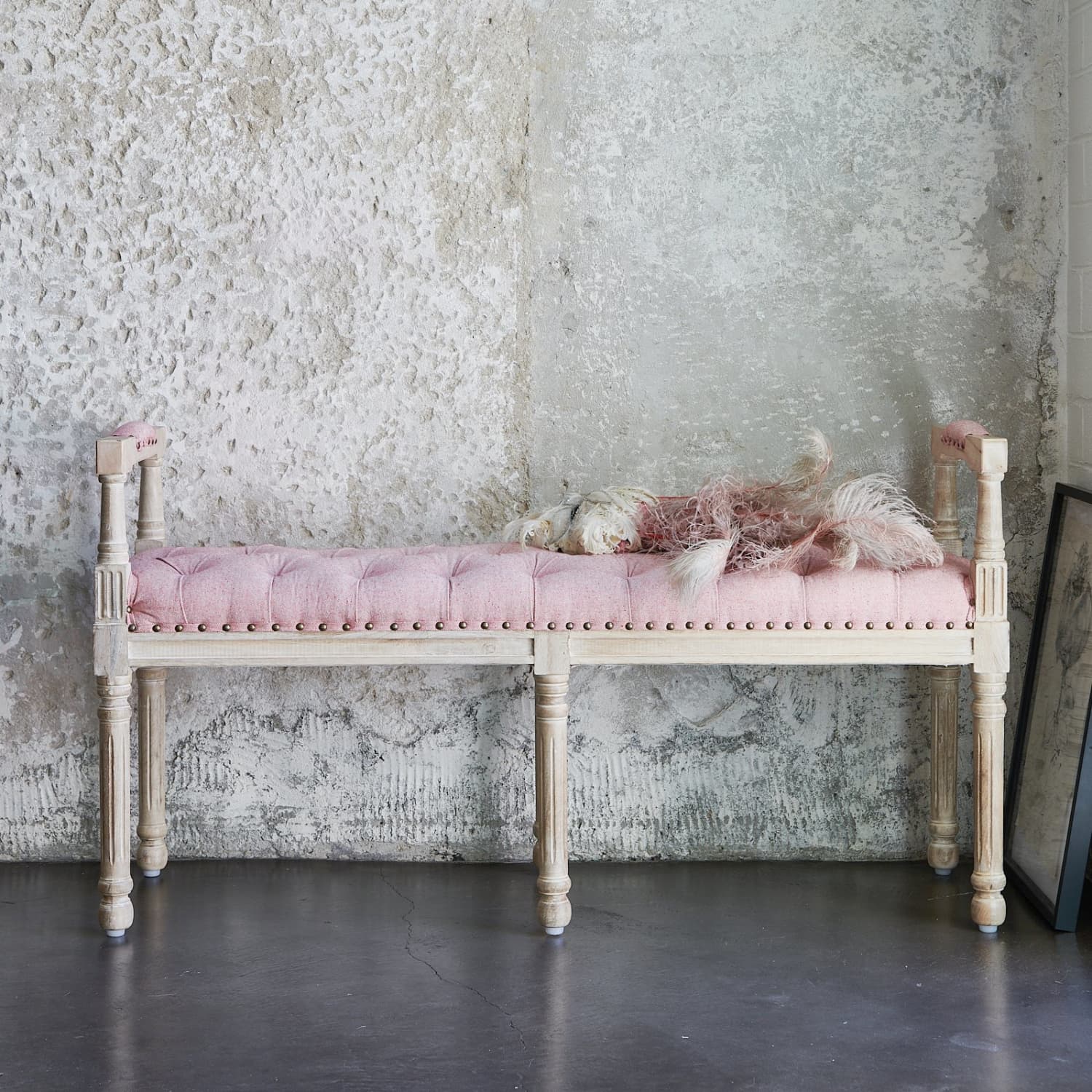 Shabby chic discount bench
