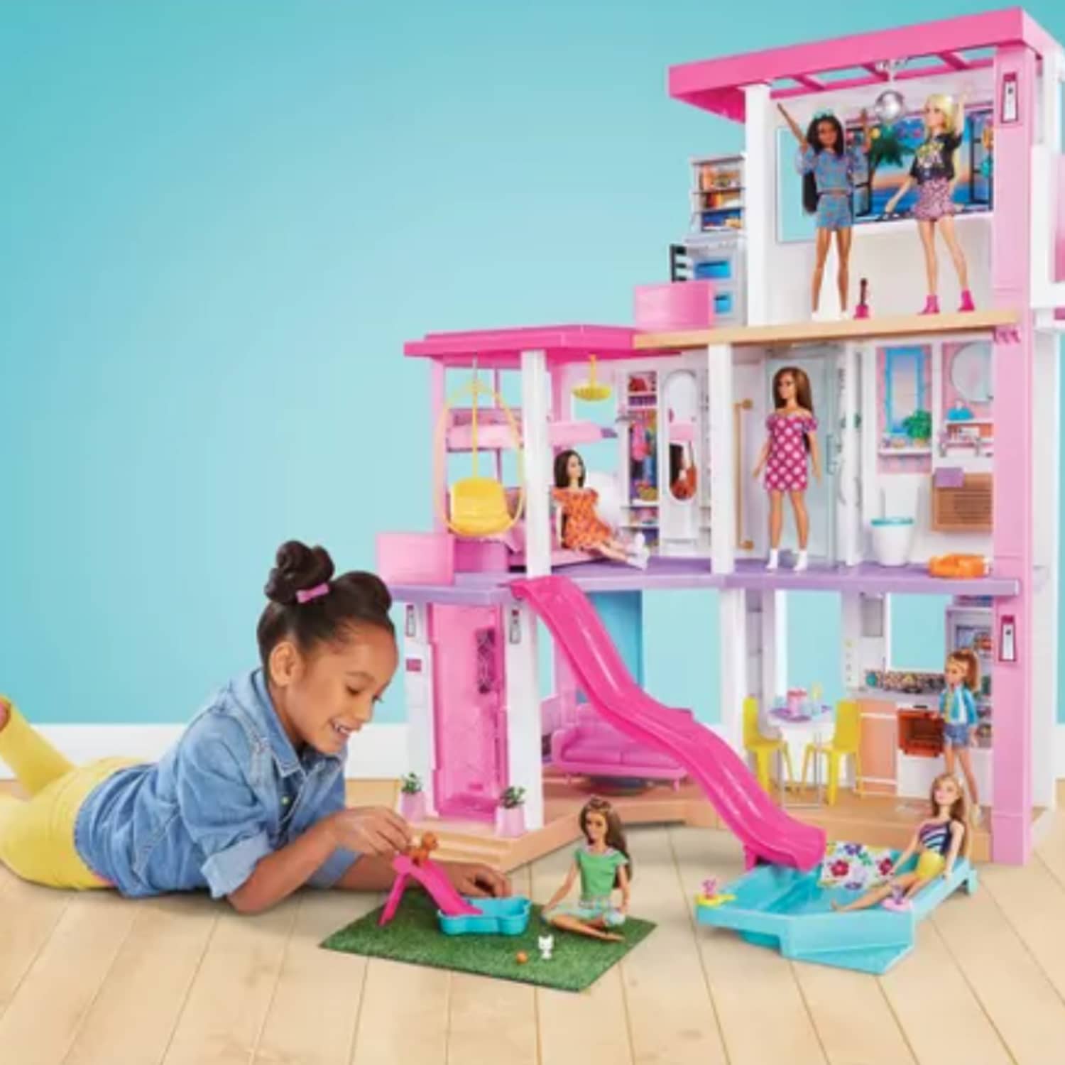 Barbie s Newest Dream House Has a Hammock Swing and Puppy Play