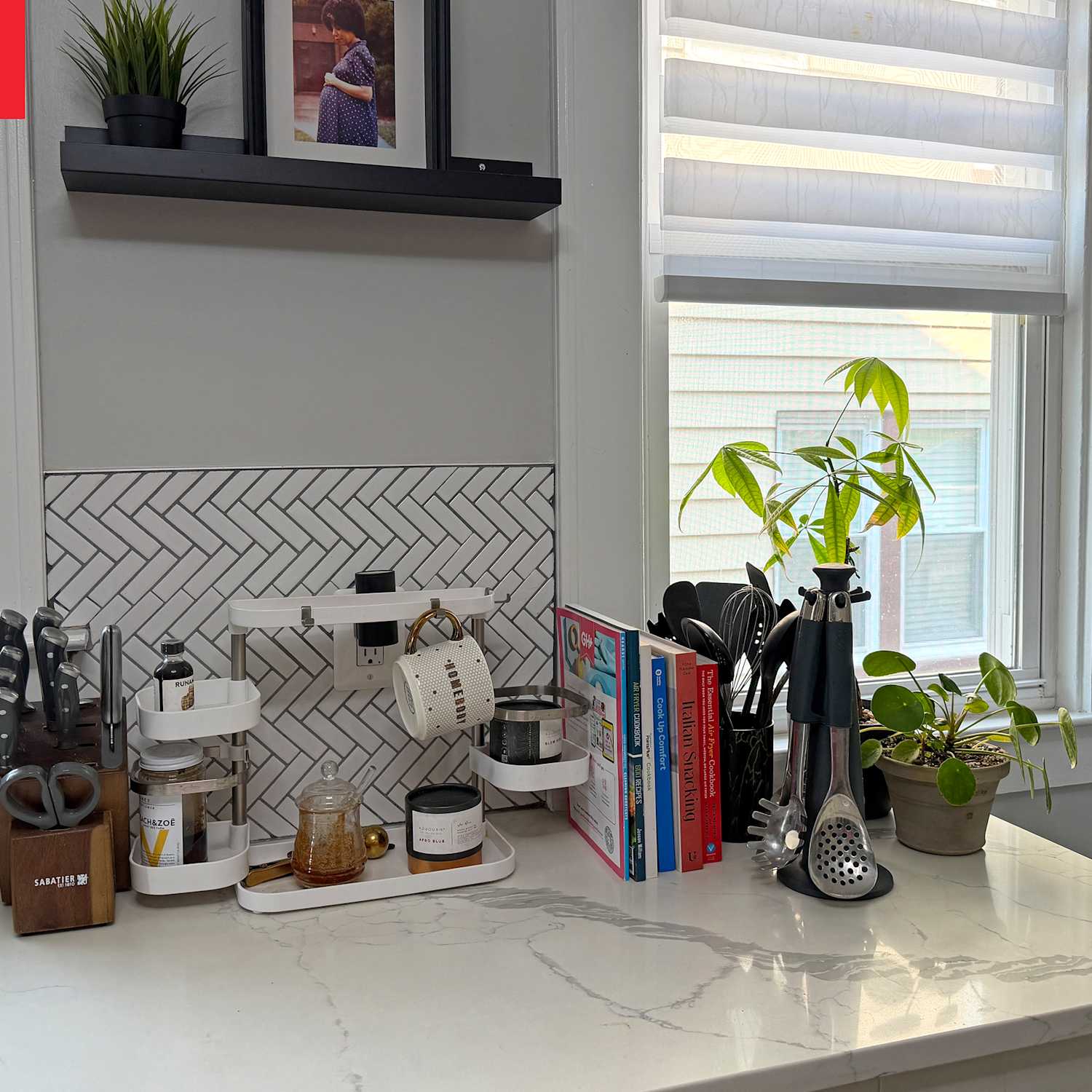 I Put This Yamazaki Home Storage Rack in My Galley Kitchen