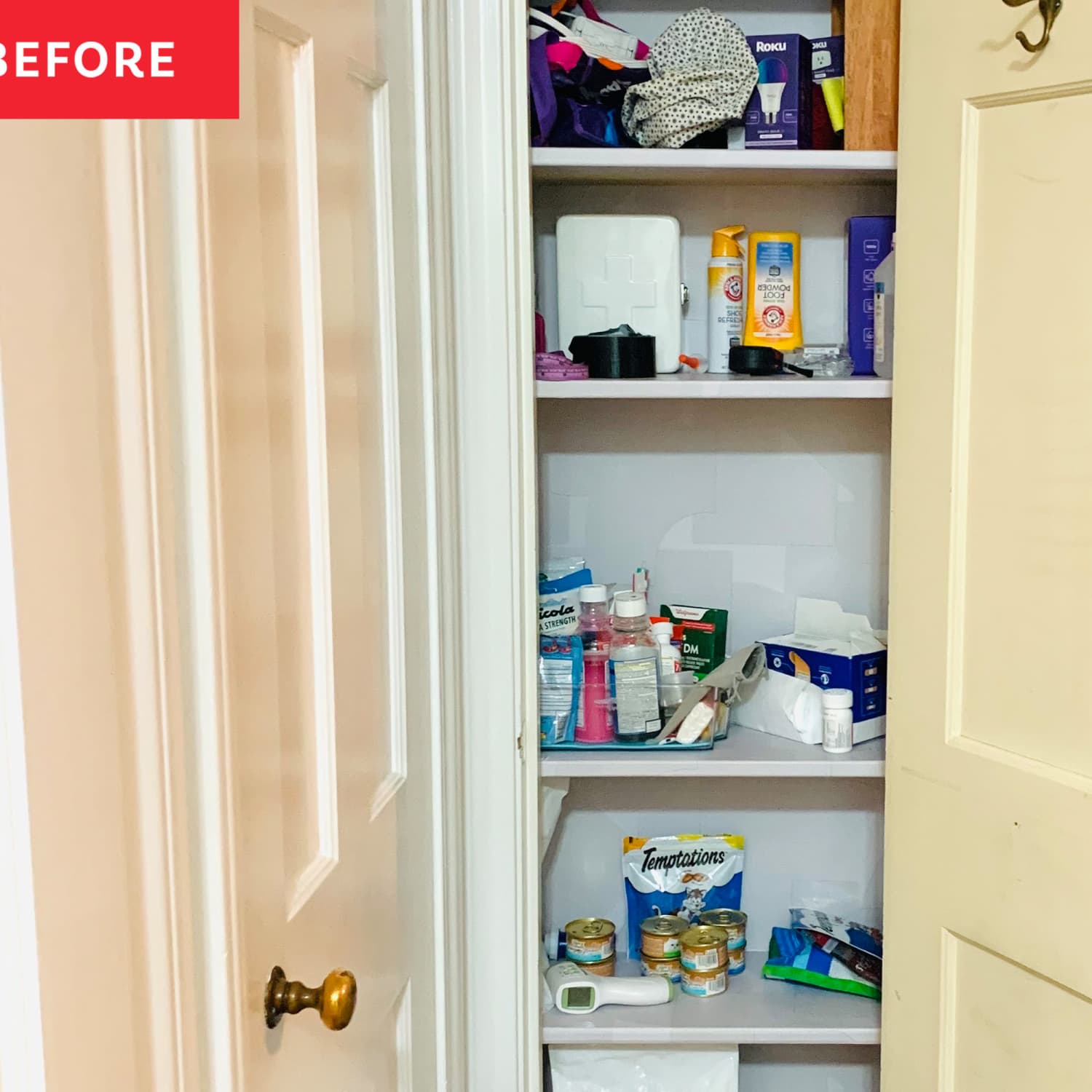 How a Pro Organizer Helped Me Organize My Hallway Closet Apartment Therapy