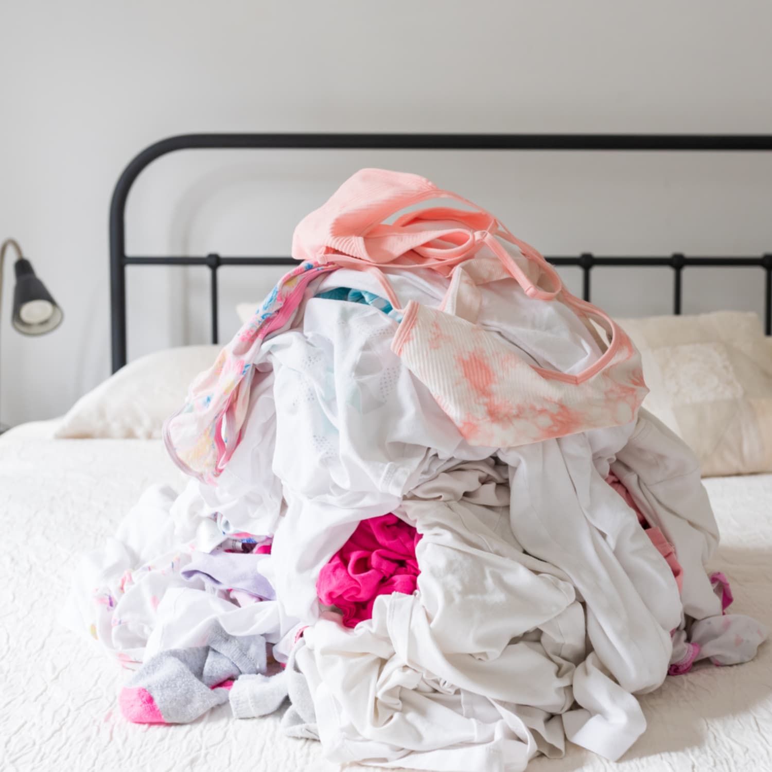 How to remove mildew online smell from clothes