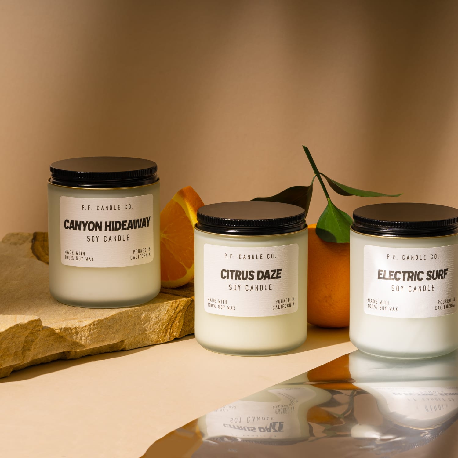 P.F. Candle Co's Soft Focus Collection is California Cool in a