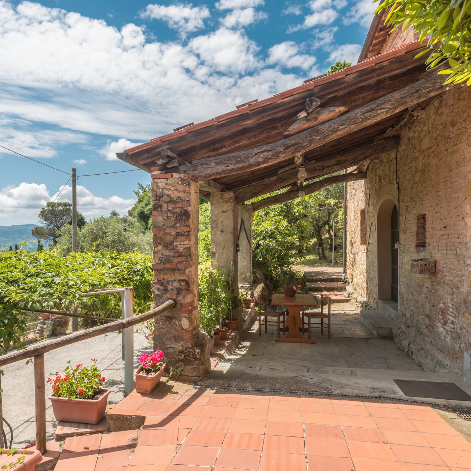 Italian Farmhouse Patio Country House / Farm House, L'incanto In