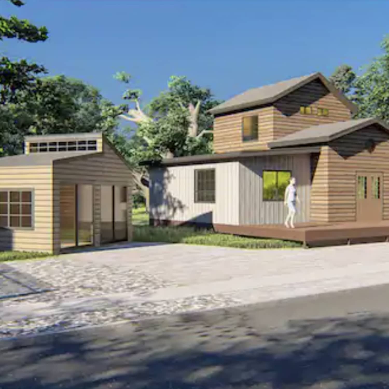 This House Kit from Home Depot Makes a Cozy Backyard Getaway