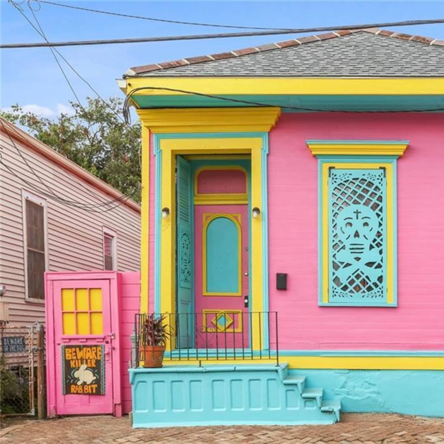 Hot Pink Shotgun House for Sale — 1224 Music St, New Orleans