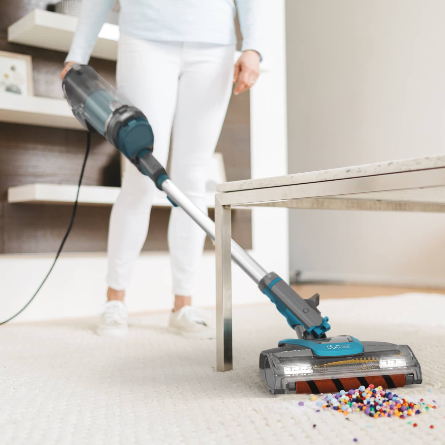 Shark Apex UpLight Stick Vacuum Review | Apartment Therapy