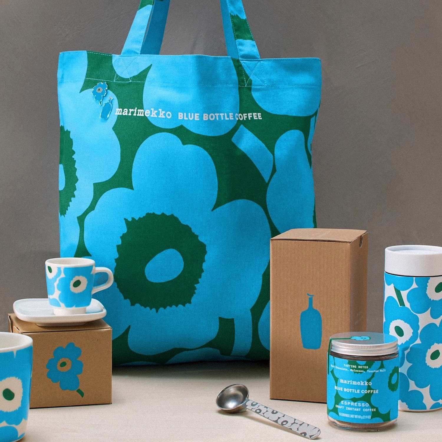 Shop Marimekko and Blue Bottle Coffee's Colorful New Collab Shop Marimekko and Blue Bottle Coffee's Colorful New Collab