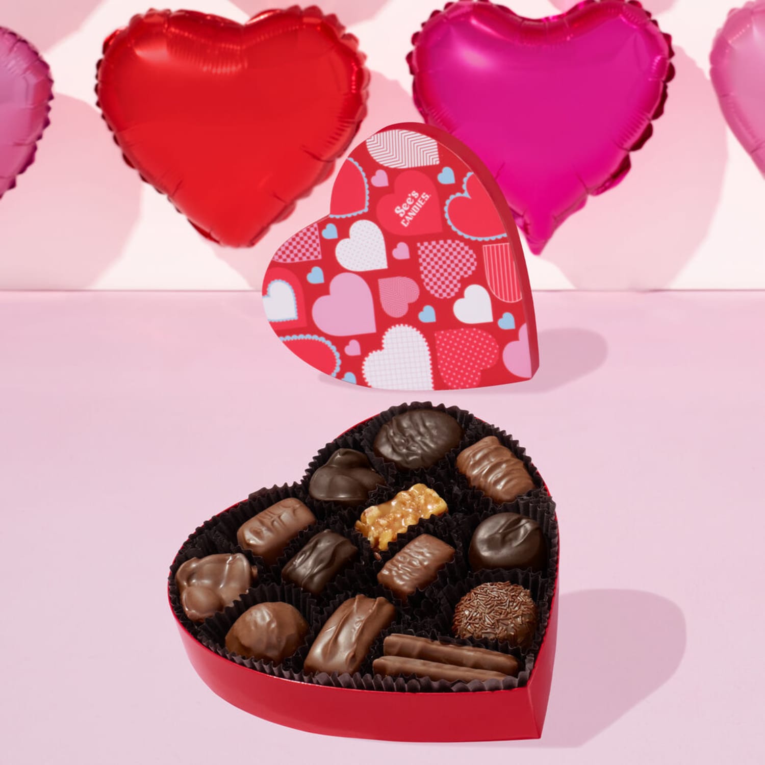 Chocolate Candy-Filled Heart - André's Confiserie Suisse