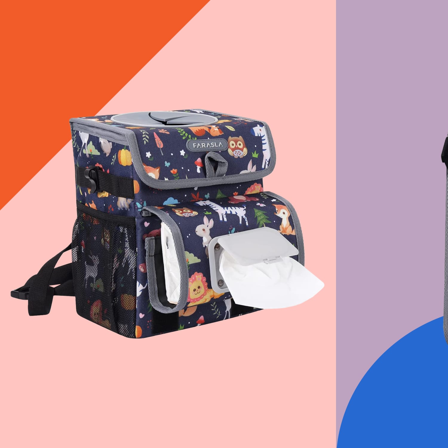 The $17 Solution to a Messy Car Farasla Car Trash Can Cubby